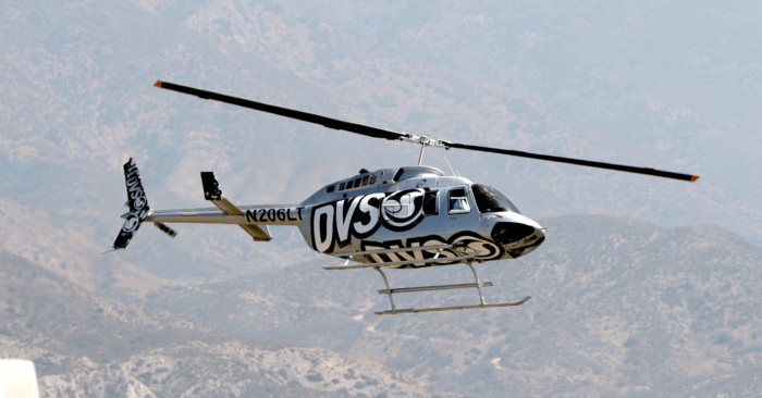DVS Helicopter in Flight