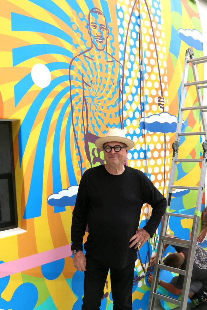 JVH 75 Foot Mural Installation - Hermosa Beach