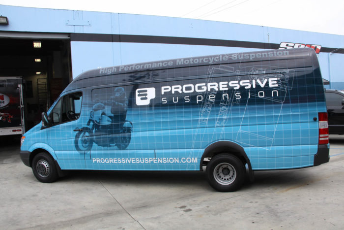 Progressive Suspension Van
