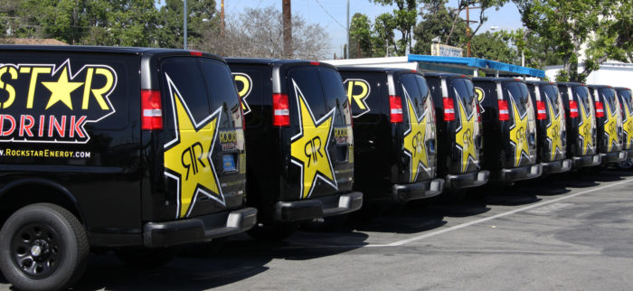 Rockstar Fleet Of Vans